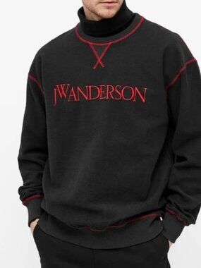J.W Anderson Inside Out Contrast Sweatshirt